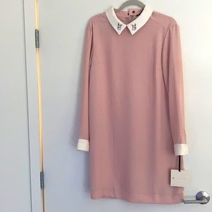Blush Long Sleeve dress. Size Large